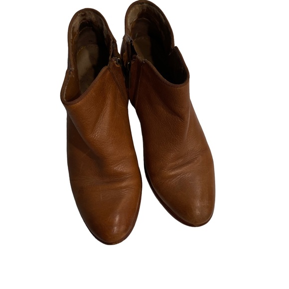 Sam Edelman Brown Leather Booties, 7 - Picture 2 of 7